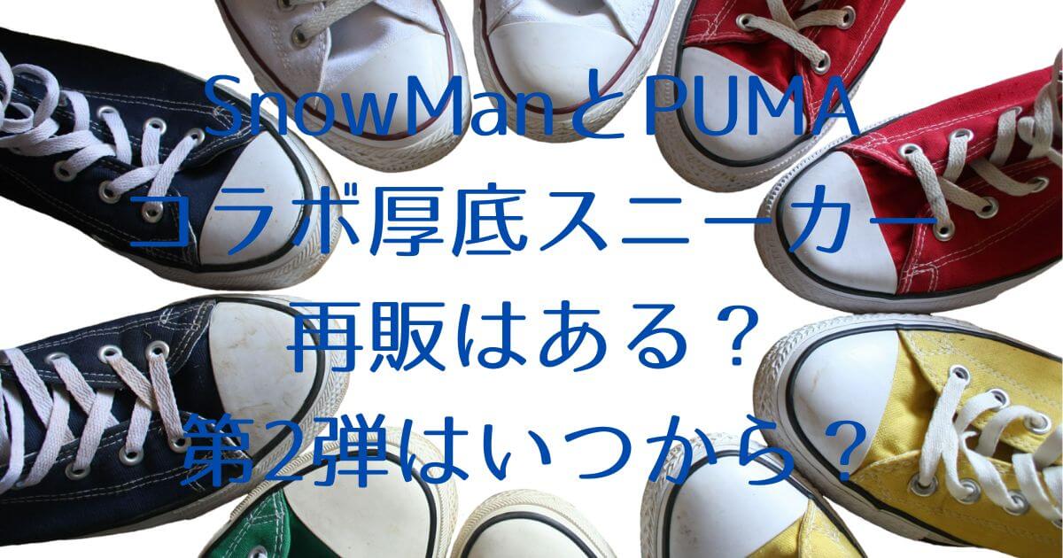 セグウェイ PUMA ATSUZOKO 22.5 / 佐久間大介 / Man Snow / スニーカー